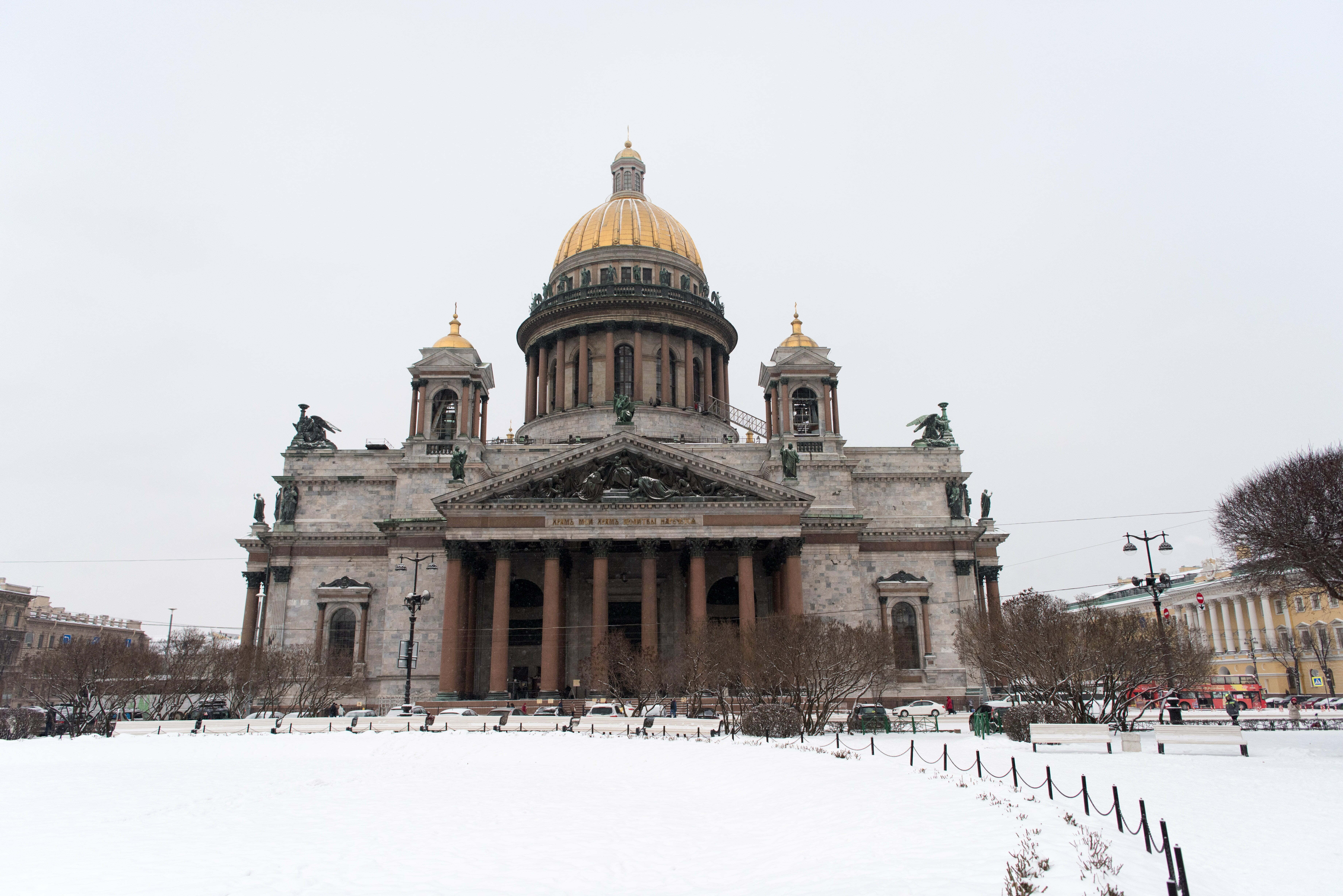 เที่ยวรัสเซีย เซนต์ปีเตอร์สเบิร์ก วิหารเซ็นไอแซค St. Isaac’s Cathedral