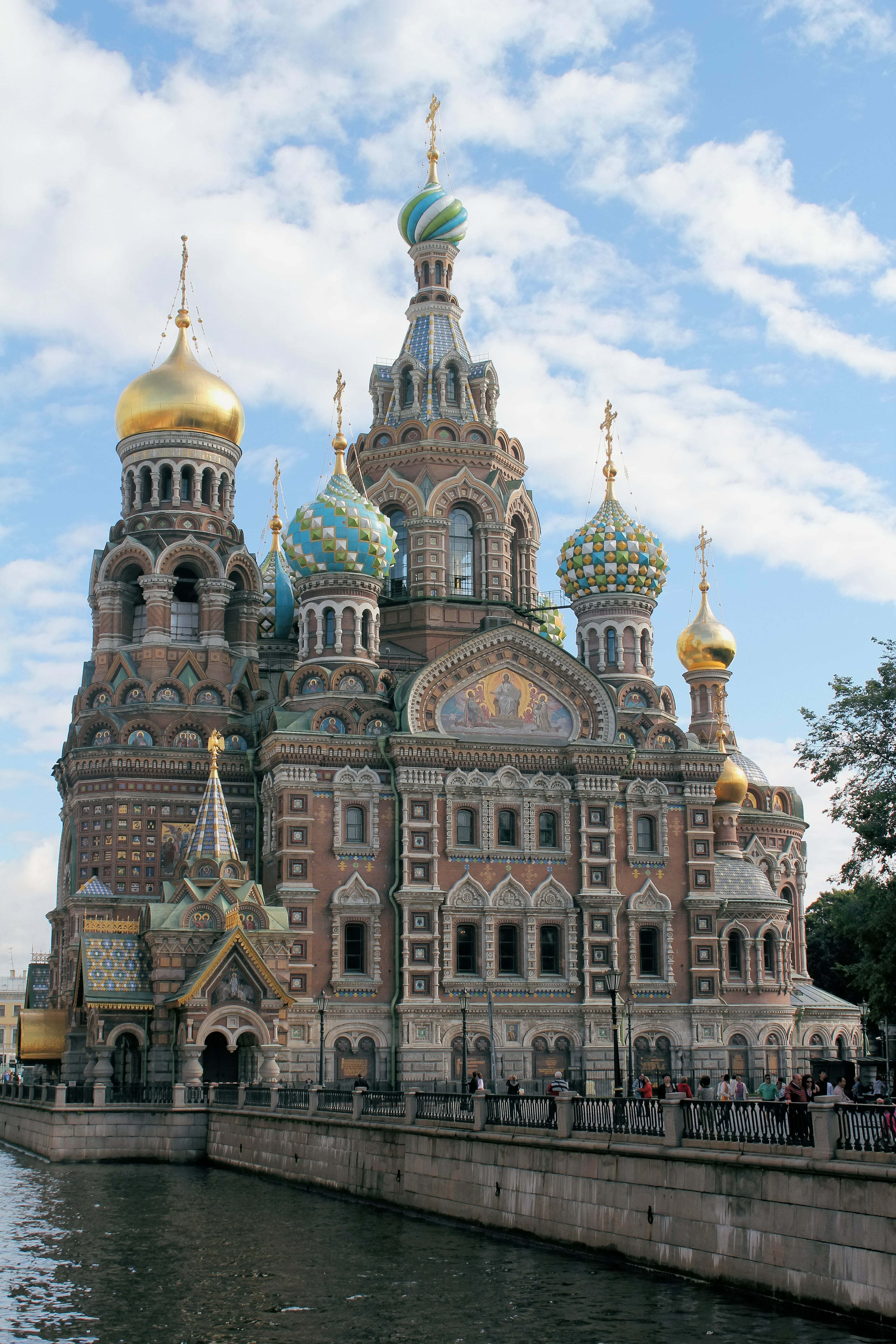 เที่ยวรัสเซีย เซนต์ปีเตอร์สเบิร์ก โบสถ์แห่งหยดเลือด Church of Christ’s Resurrection