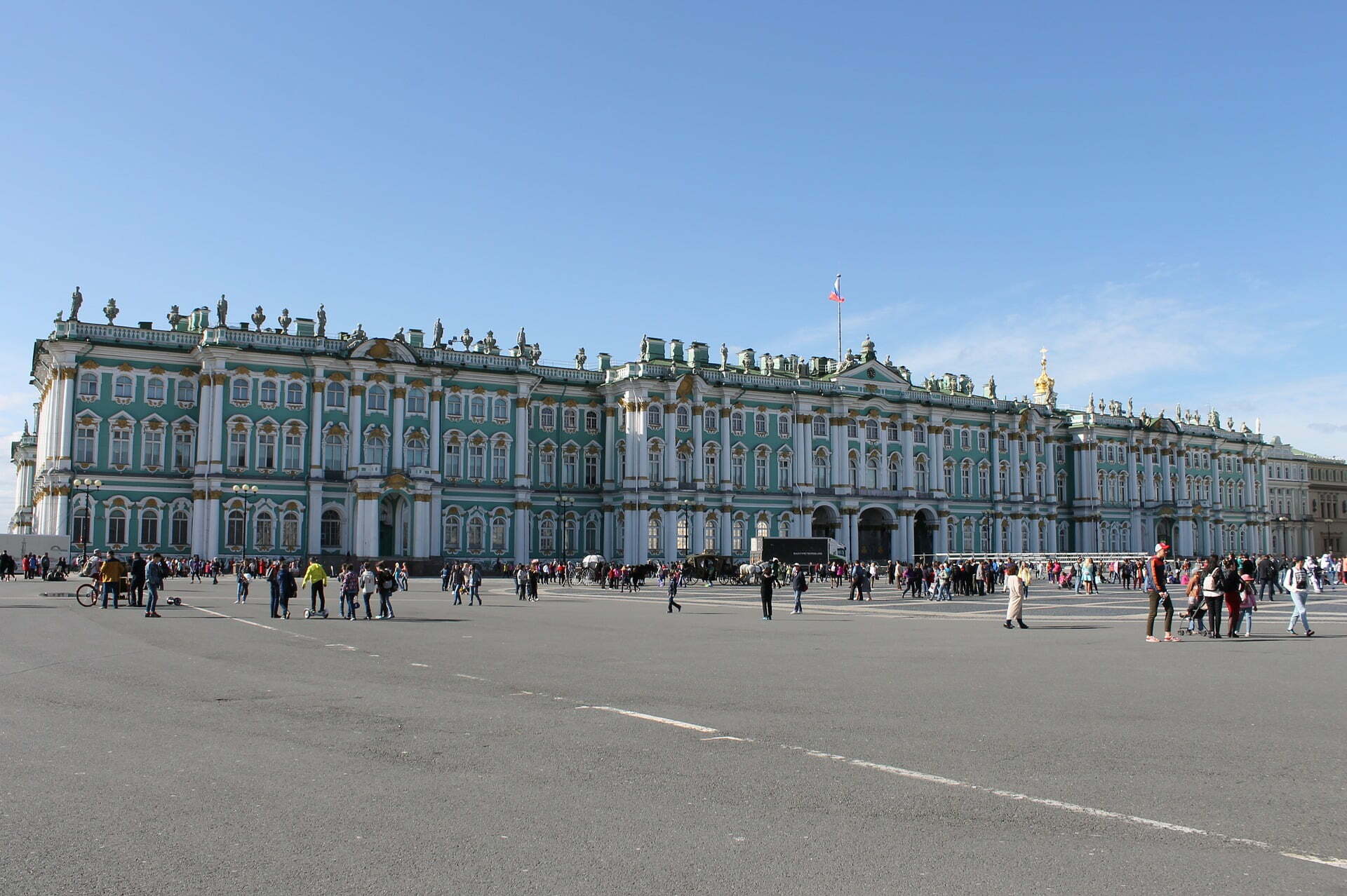 เที่ยวรัสเซีย เซนต์ปีเตอร์สเบิร์ก พระราชวังฤดูหนาว Hermitage Museum