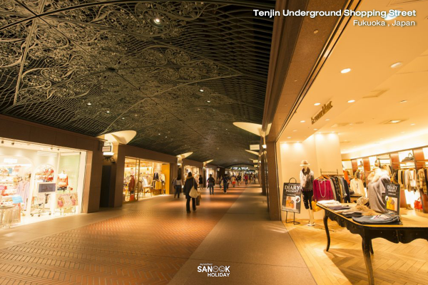 แหล่งช้อปปิ้งใต้ดิน เทนจิน (Tenjin Underground Shopping Street), ฟุกุโอกะ