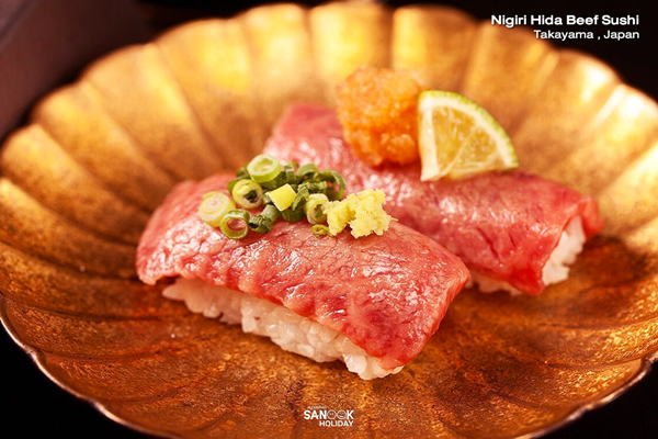 Nigiri Hida Beef Sushi