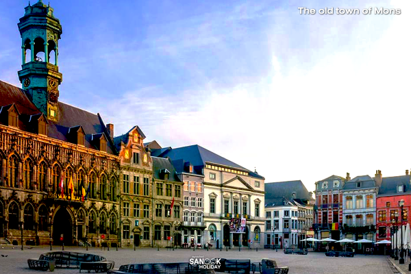 The old town of Mons