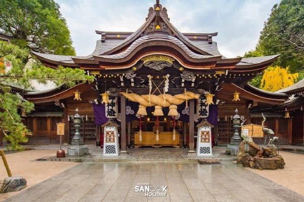 ศาลเจ้าคุชิดะ (Kushida Shrine) แห่งฟุกุโอกะ