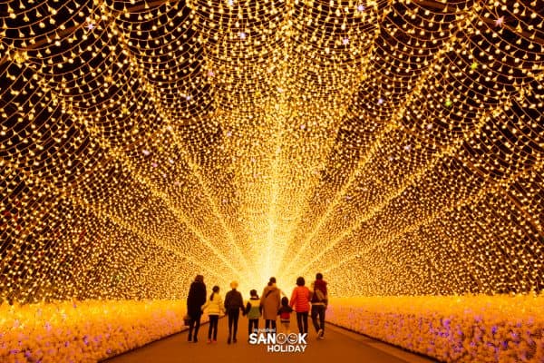 เทศกาลแสงสี Nabana no Sato