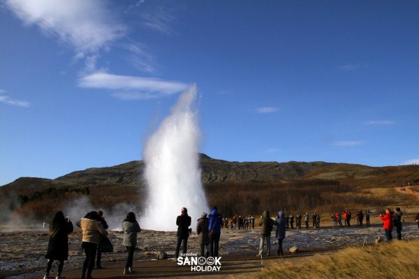 น้ำพุร้อนกีเซอร์ Geysir ไอซ์แลนด์