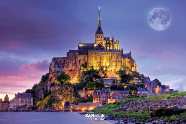 มหาวิหารมองซ์แซงต์มิเชล (Mont Saint Michel Abbey) 