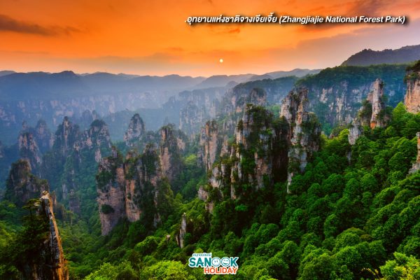 อุทยานแห่งชาติจางเจียเจี้ย (Zhangjiajie National Forest Park)