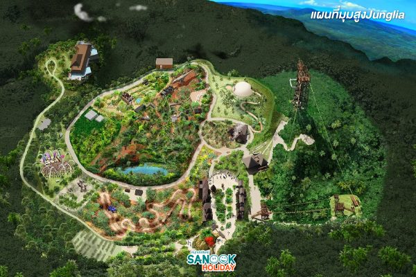 แผนที่มุมสูง JUNGLIA Okinawa