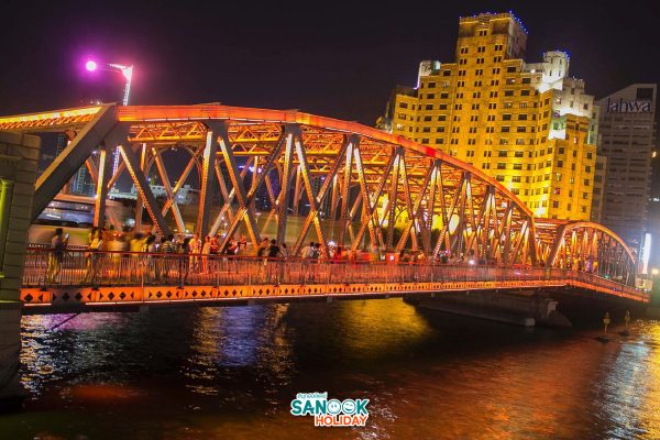 Waibaidu Bridge สะพานหวายไป่ตู้