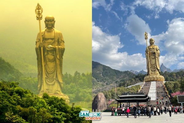 รูปปั้นพระโพธิสัตว์กษิติครรภ์